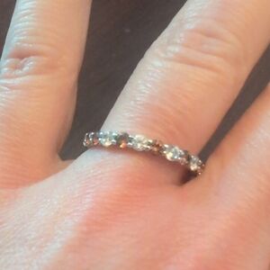 Elegant Silver Women's Band